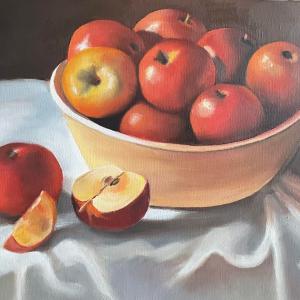 APPLES IN A BOWL by Sandra Williams