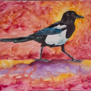 STRUT, watercolor on Yupo