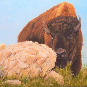That's Close Enough, 20"x24" oil on board, $1975
