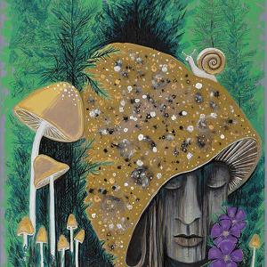 DEEP FOREST acrylic painting