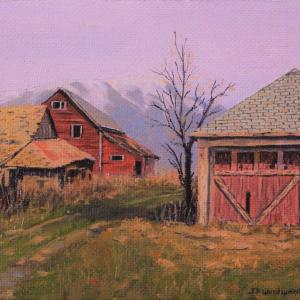 AN AMERICAN MEMORY 9"x12" oil painting, $375