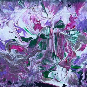SILVER SPRINGS, acrylic painting by Jeff Myers