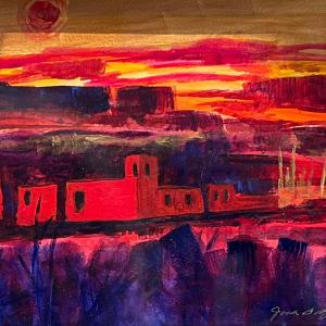 SOUTHWEST, painting by Joan Zone
