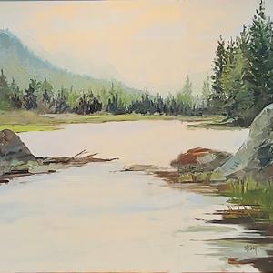 MADISON RIVER IN YELLOWSTONE NP