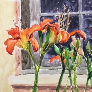 ORANGE LILIES