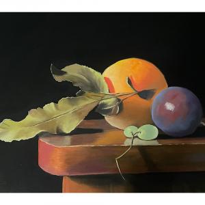 STILL LIFE OF 3 FRUITS