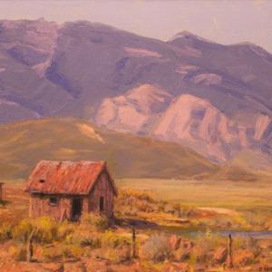 The Homestead, 12"x16" oil painting, $450